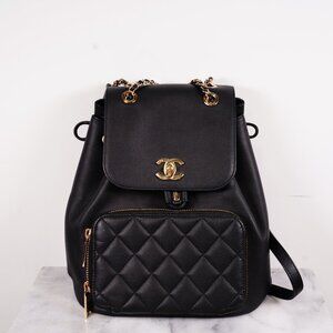 Chanel Caviar Business Affinity Backpack